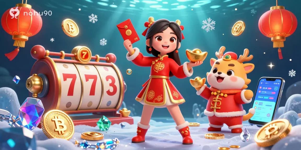 Experience the vibrant world of nohu90 with engaging slots and festive 3D characters, perfect for online gambling fun.
