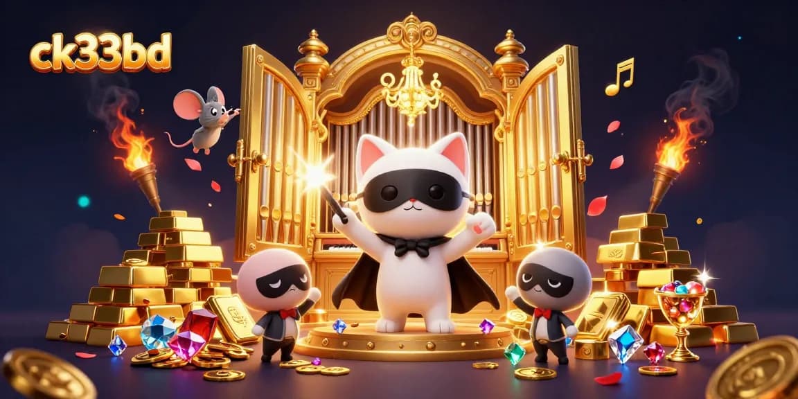 Engage in thrilling gameplay at ck33bd with captivating characters in a rich casino setting.