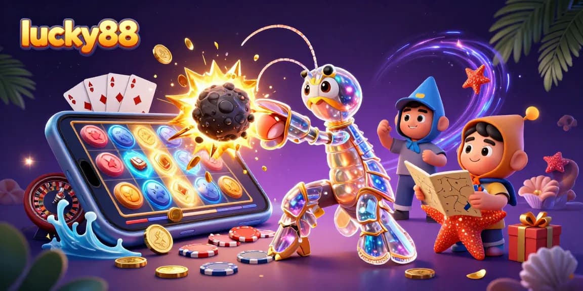 Experience thrilling gaming adventures with lucky88’s vibrant slot features and captivating characters.