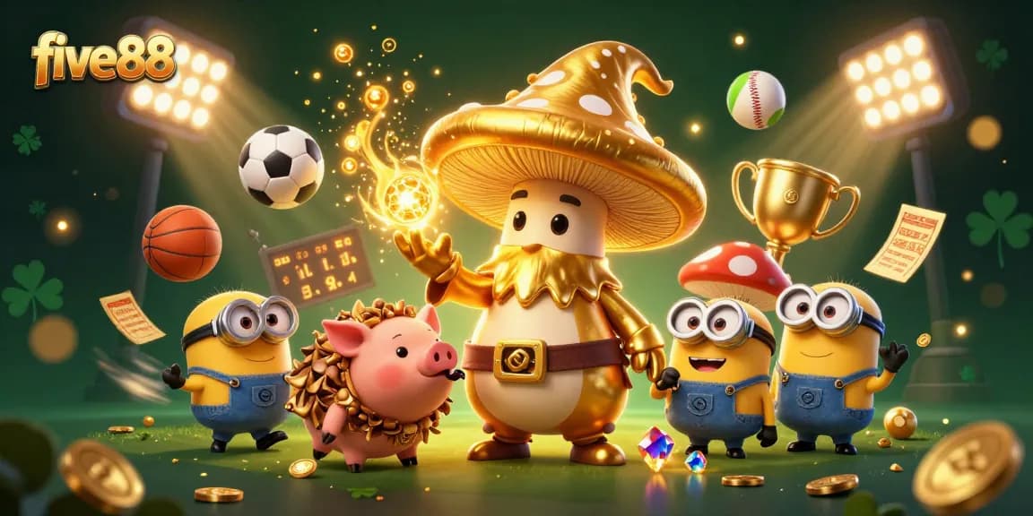 Engage with the dynamic five88 casino scene featuring magical characters and immersive gambling elements.