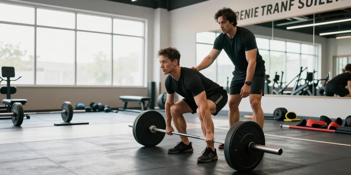Deus Medical Anabolika in modernen Fitnessstudio-Umgebung bei der Anwendung, sportliche Athletik.