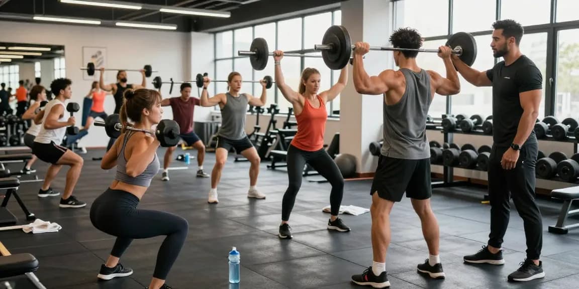 Kraftsportler im Anabolika Shop Deutschland für Muskelaufbau mit persönlichen Trainern.