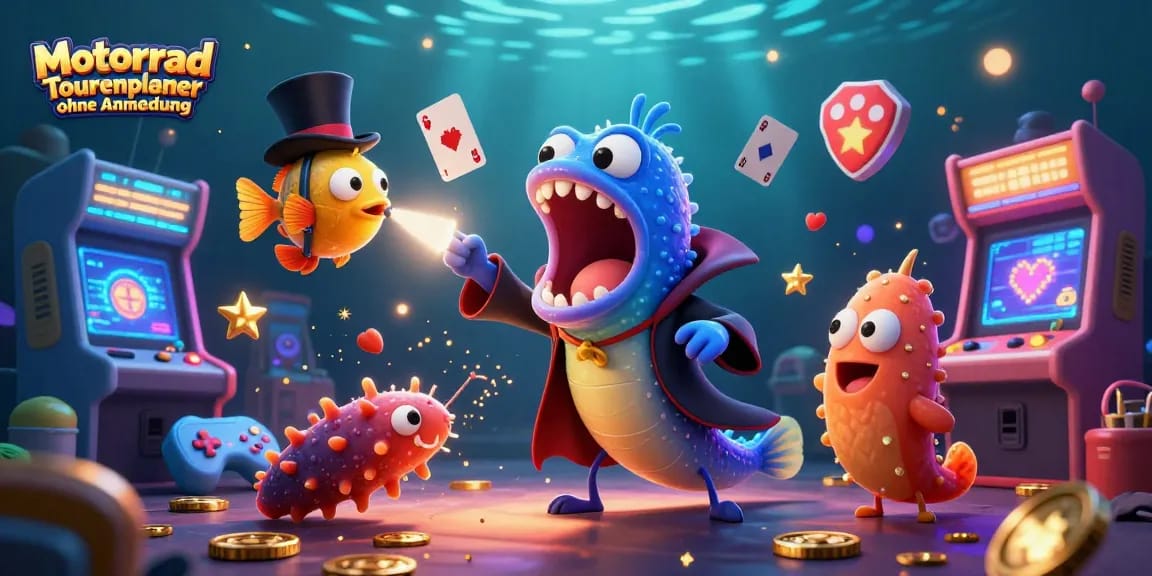Experience spellbinding moves in the world of Motorradtourenplaner ohne Anmeldung as animated characters present thrilling magic performances.