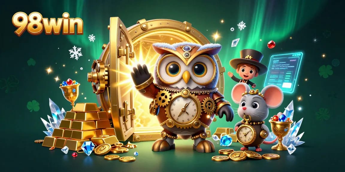 Play exciting games at 98win and unlock a world of casino treasures and rewards.