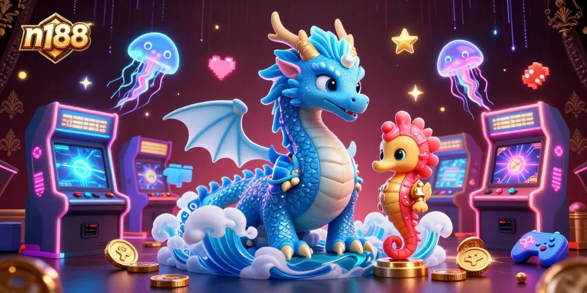 Experience thrilling gameplay at n188 with vibrant characters and dynamic casino elements.