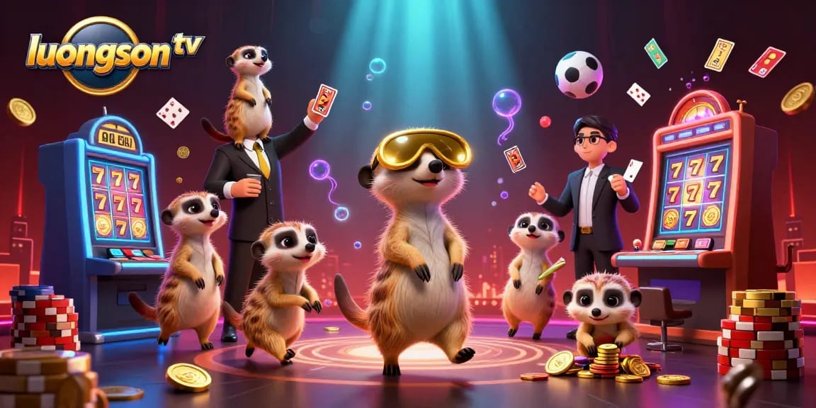 Experience thrilling action with luongson tv as meerkats navigate their elaborate casino for strategic wins.