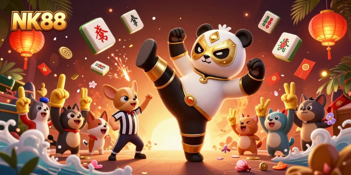Engage in thrilling gameplay at NK88, where excitement and rewards meet in a vibrant casino atmosphere.