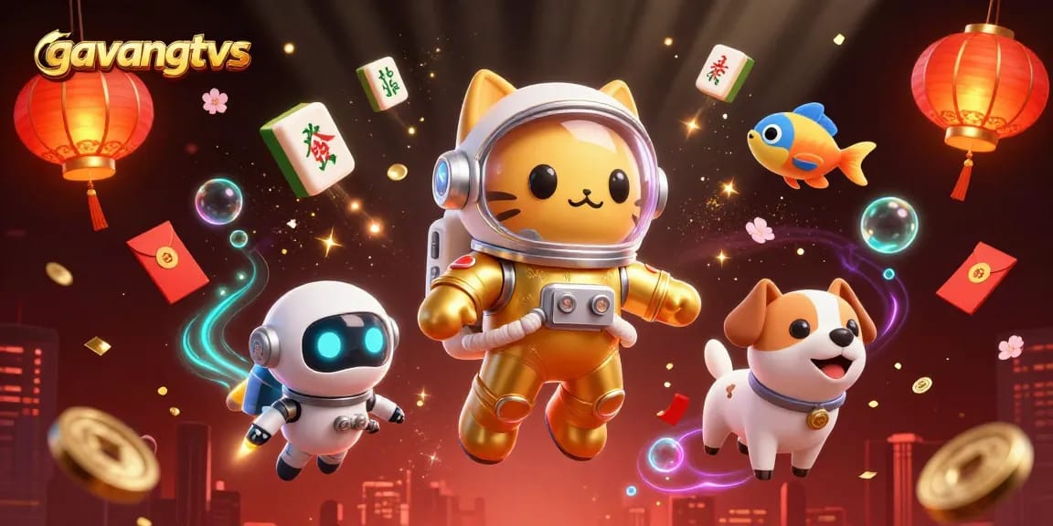 Experience thrilling gameplay with gavangtvs in a vibrant 3D casino scene filled with rich visuals.