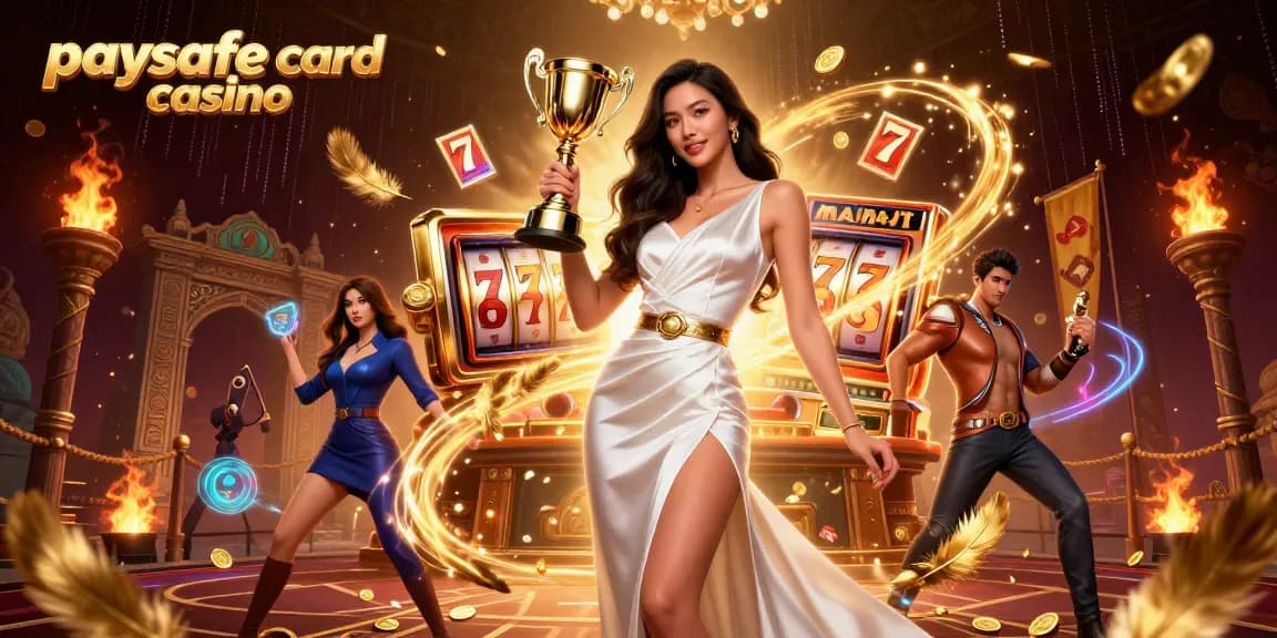 Erleben Sie nahtloses Gameplay in einem Paysafe Card Casino mit reichhaltigen 3D-Bildern und aufregenden Elementen.