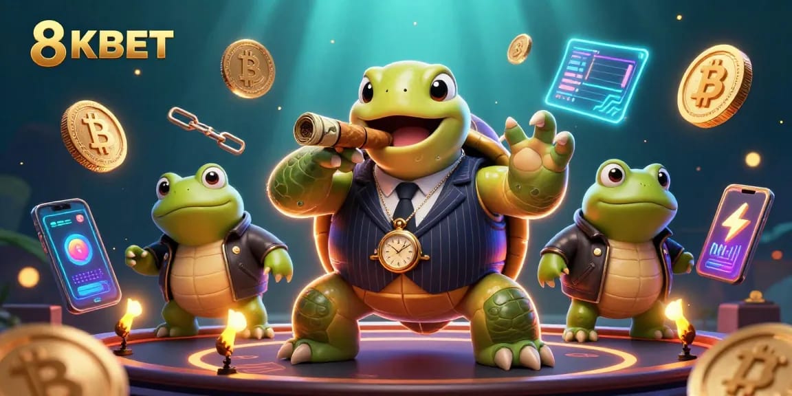 Secure your wins at 8KBET with exciting games featured in a vibrant casino scene.