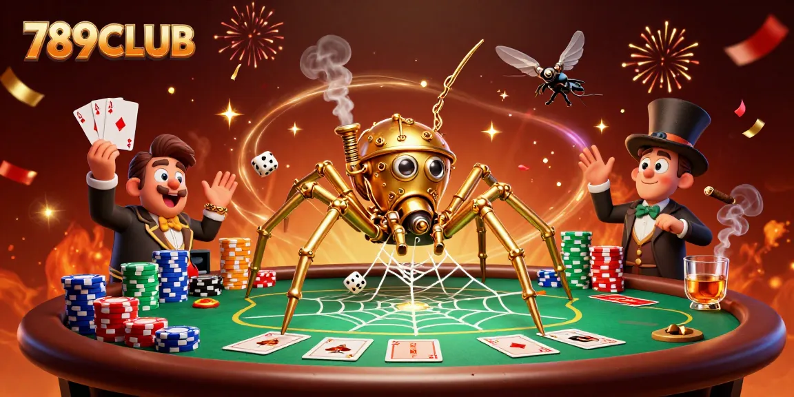 Catch thrilling moments at 789CLUB with an ultra-detailed 3D scene of gaming excitement.