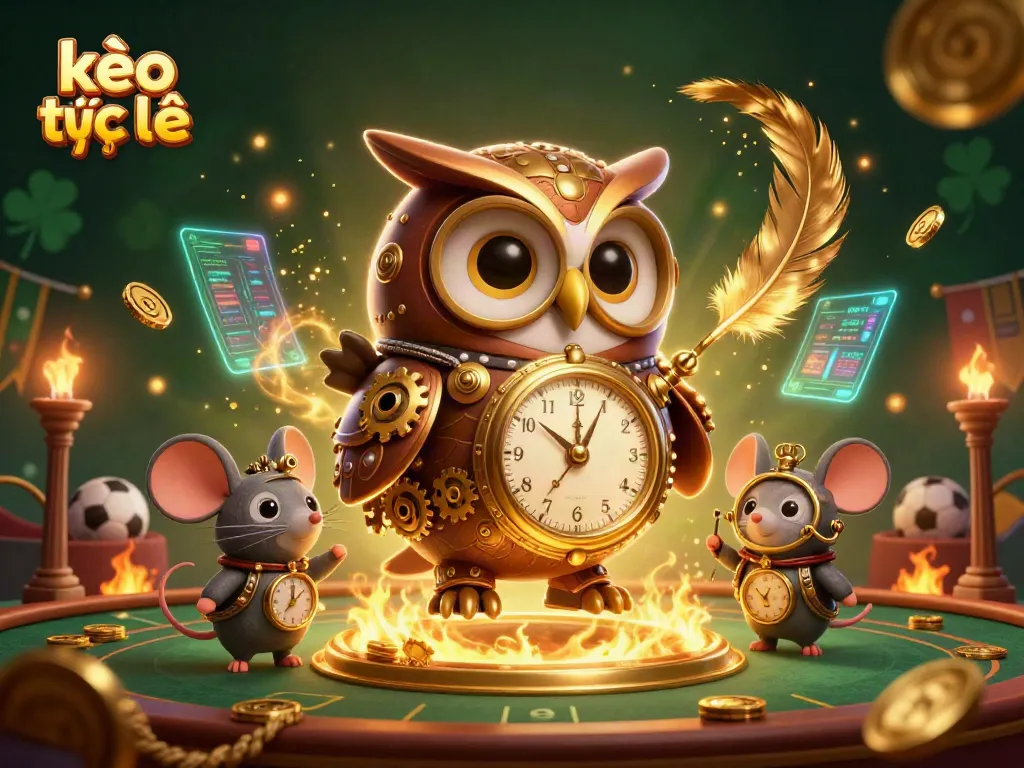 Experience thrilling kèo trực tuyến sports betting action with owls and dynamic casino elements.