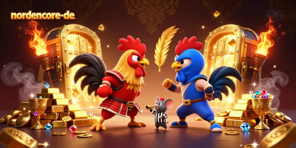 Engage in automated trading with nordencore-de featuring dynamic roosters in a rich casino environment.