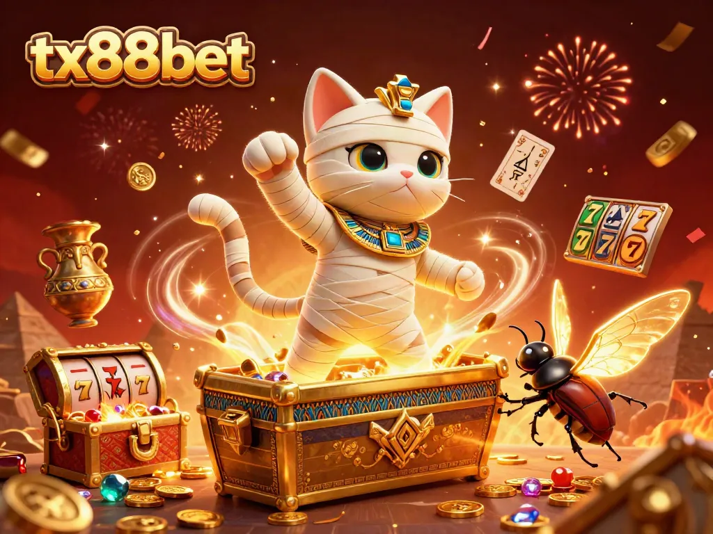 Play exciting casino games with tx88bet featuring thrilling Egyptian themes and golden treasures!