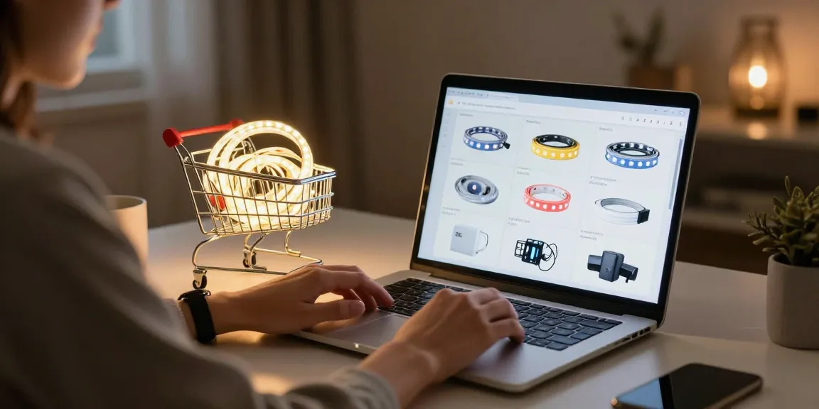 Banda led showcased in an online shopping environment, highlighting best deals and premium products for effective lighting solutions.