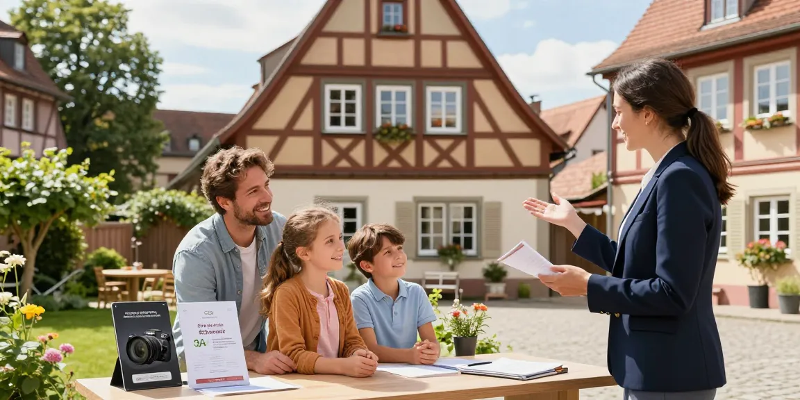 Immobilienmakler Reutlingen präsentiert charmantes Fachwerkhaus mit interessierten Käufern.