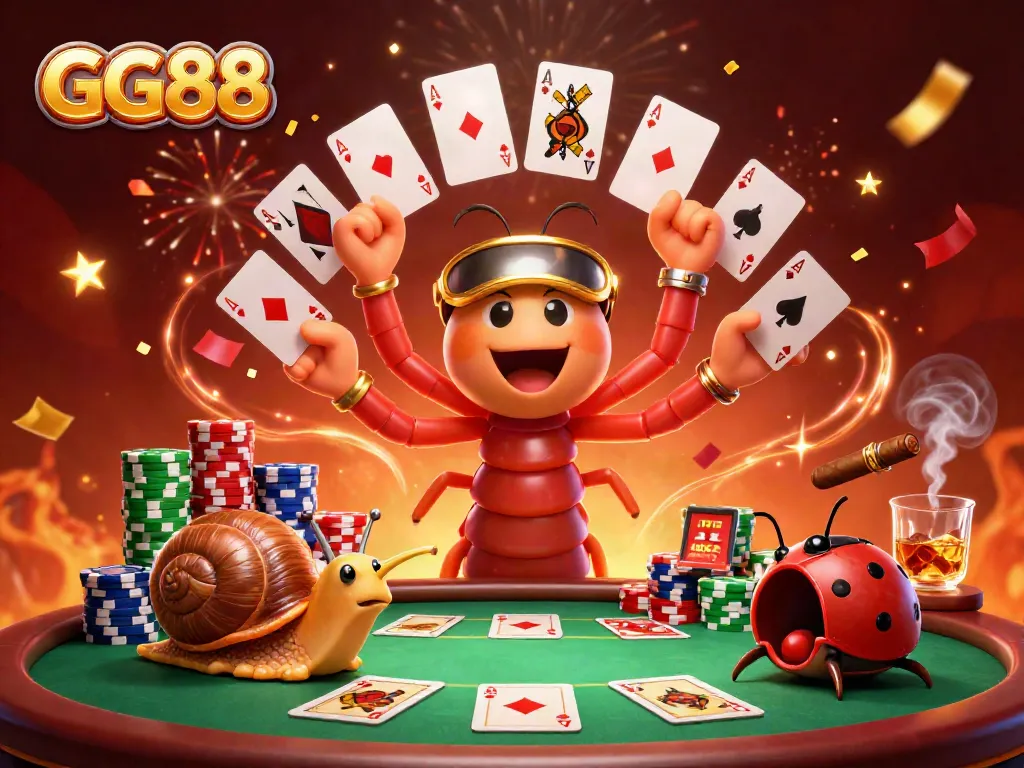 Experience the excitement of GG88 with vibrant casino action and captivating characters.