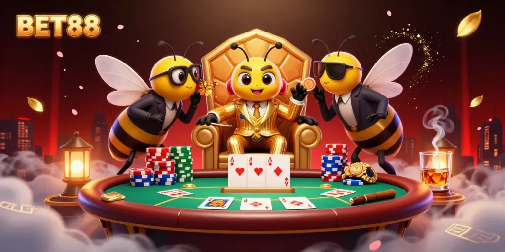 BET88 mang đến trải nghiệm chơi game thú vị với bumblebee lãnh đạo trong không gian sòng bạc độc đáo.