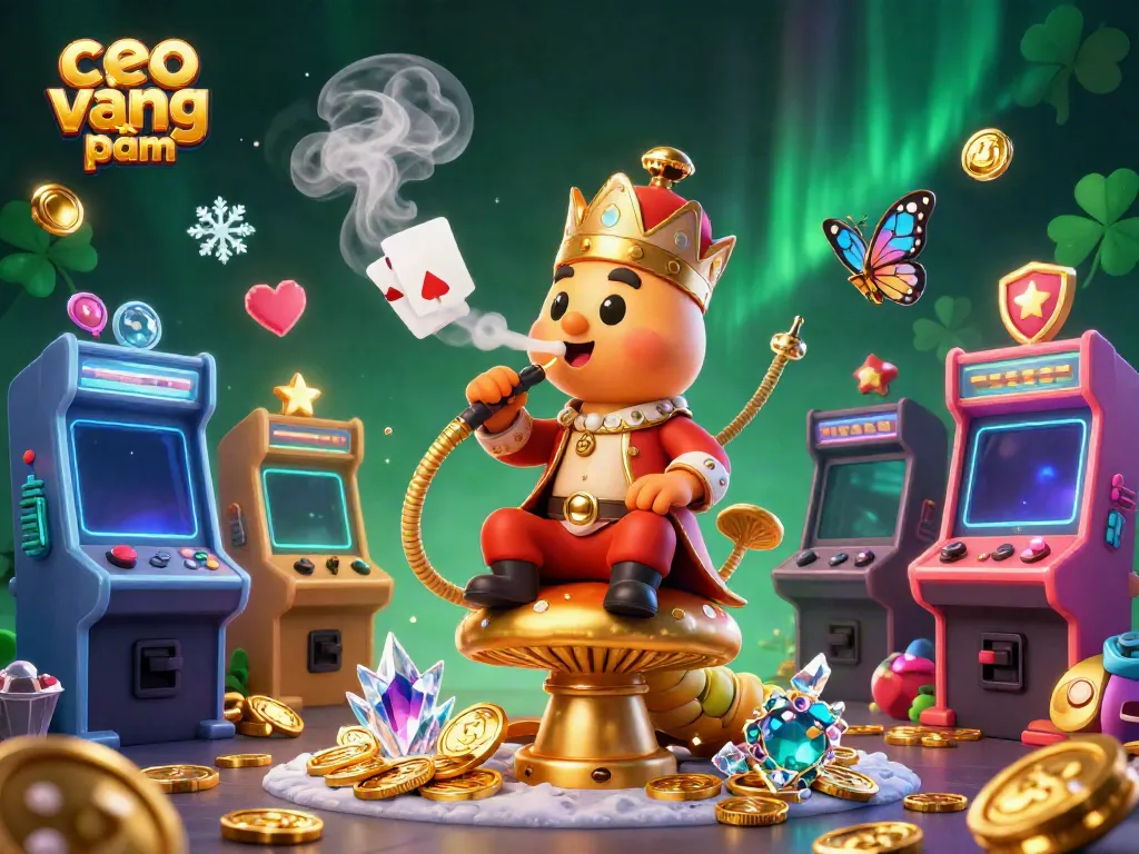Engage with ceo vương phạm's universe of gaming in a mystical casino scene filled with excitement.