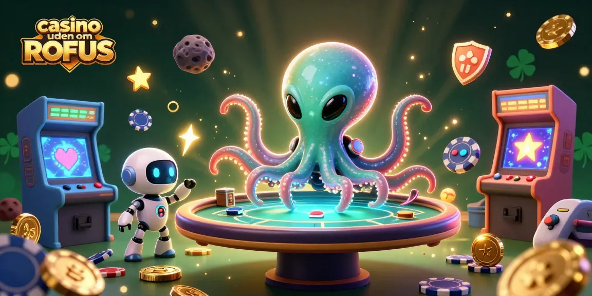 Experience thrilling gameplay at casino uden om ROFUS with vibrant 3D alien action.