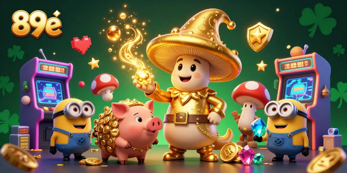 Experience the excitement of 89e with an enchanting magical scene full of vibrant game elements.