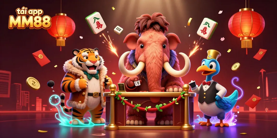 Tải app MM88 and enjoy exclusive games as a saber-tooth tiger VIP guest checks in.