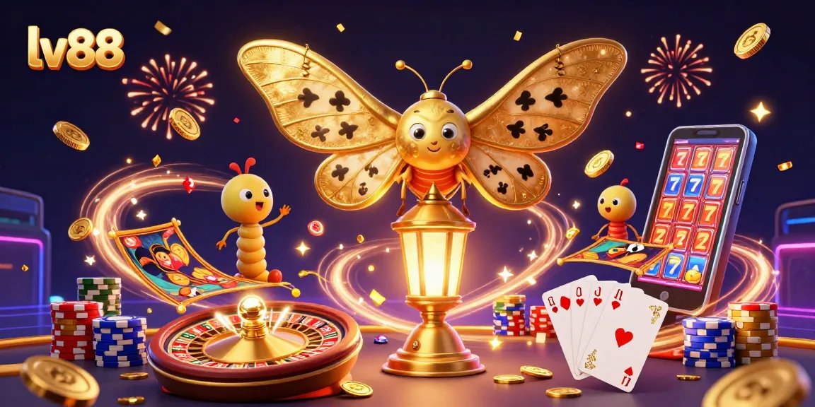 Engage in thrilling gameplay at lv88 with dazzling casino scenes and vibrant characters.