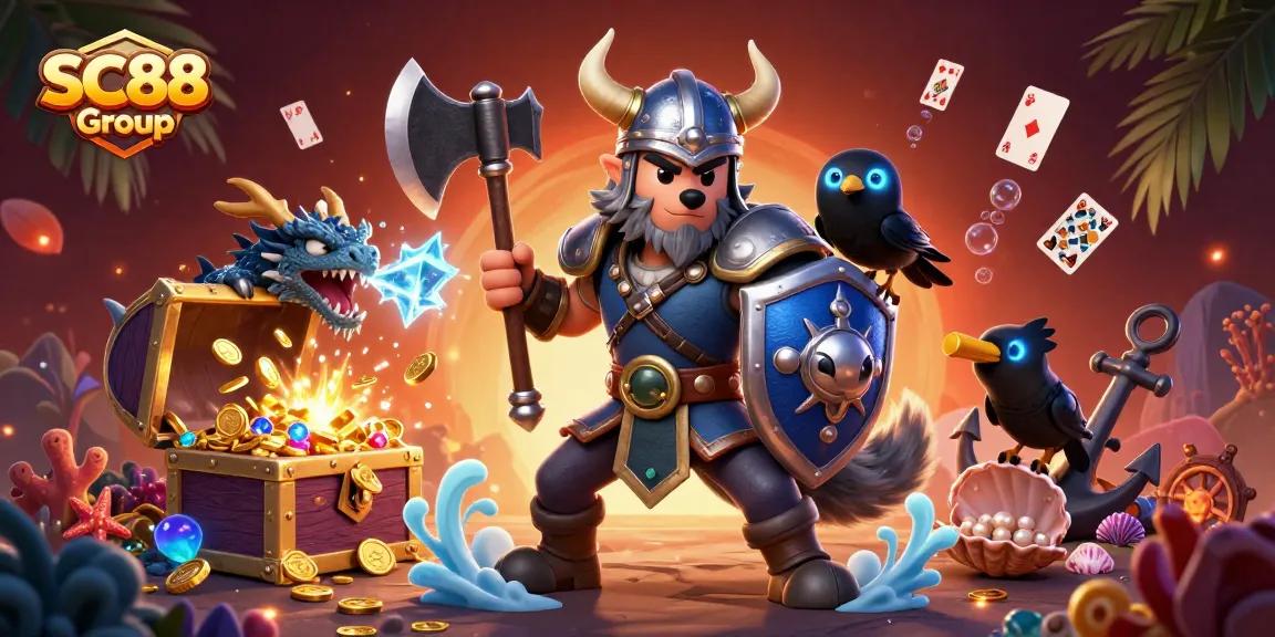 Engage with SC88 Group for thrilling casino adventures amidst legendary characters and treasures