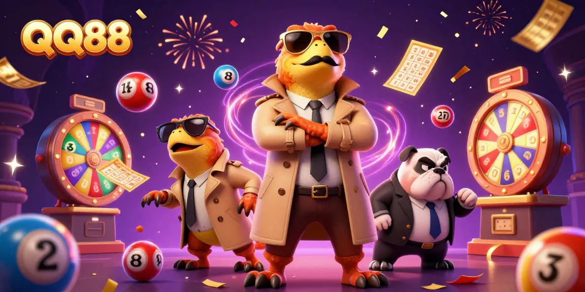 Engage in the thrilling world of QQ88 while raptors attempt to enter a casino lounge.